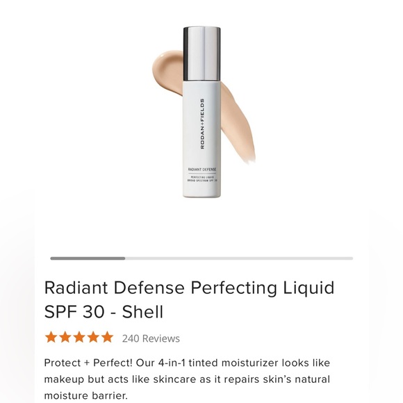 Rodan + Fields Radiant Defense Perfecting Liquid SPF 30 - Truffle - Picture 9 of 9